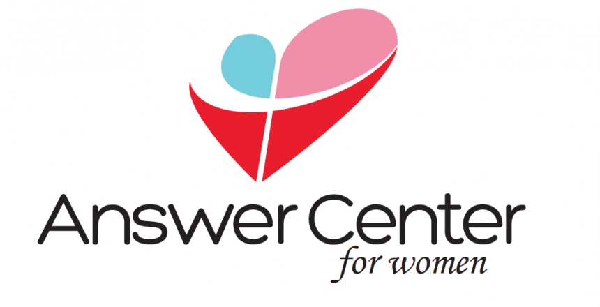 logo for women's answer center
